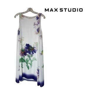 MAX STUDIO Elegant   Boat Neck   Maxi Dress   Size M